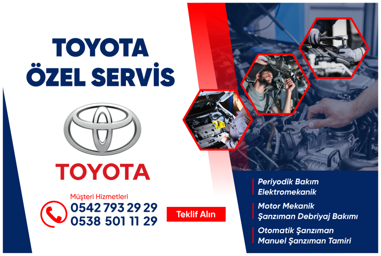 toyota özel servis
